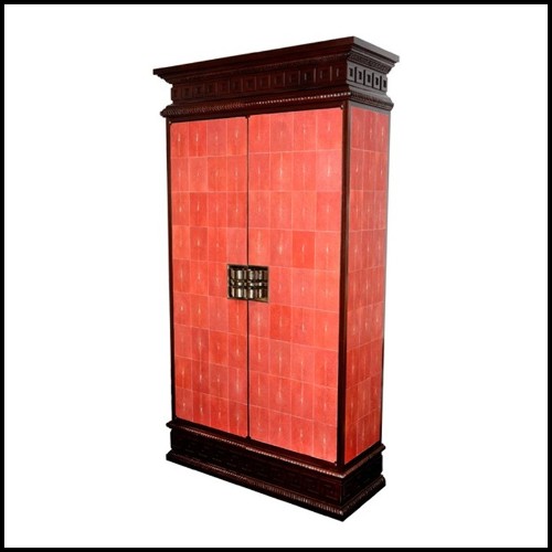 Armoire PC- Royal Galuchat Rouge