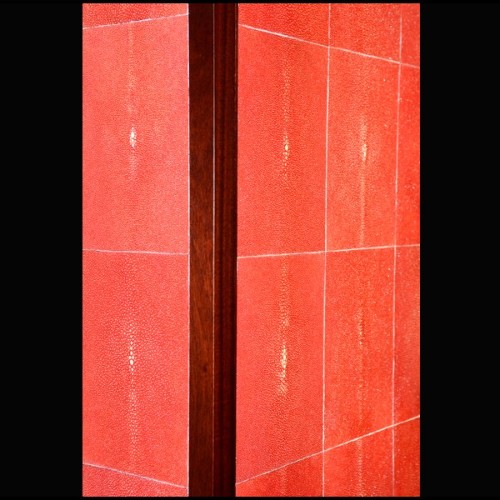 Cabinet PC - Royal Galuchat Rouge