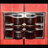 Armoire PC - Royal Galuchat Rouge - Chambre - Pacific Compagnie.