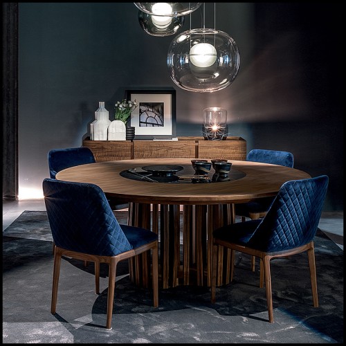 Table de repas 154 - Shang Wood - Pacific Compagnie.