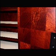 Armoire PC - Royal Galuchat Rouge - Luxe - Pacific Compagnie.