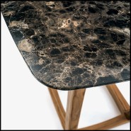 Table de haute 154 - Bungalow marble bar