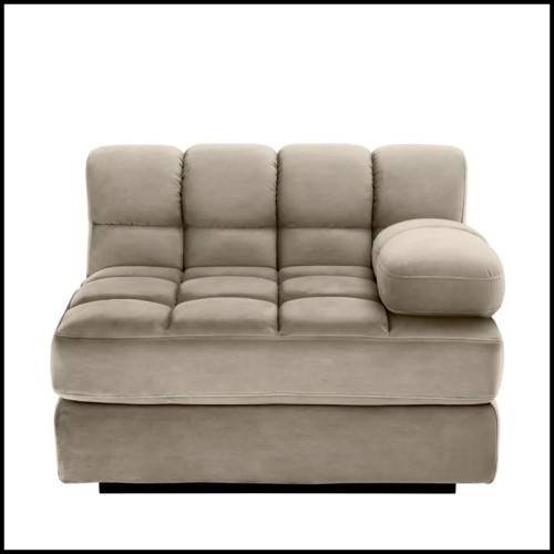 Canapé modulable 24 - Dean droit | Modular Sofa 24 -Dean right - Dean sofa Right armrest - Pacific Compagnie.