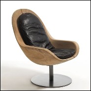 Fauteuil 154 - Lory Cedar - Lignes pures - Pacific Compagnie.