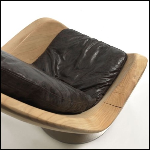 Armchair 154 – Lory Cedar – Living room – Pacific Compagnie