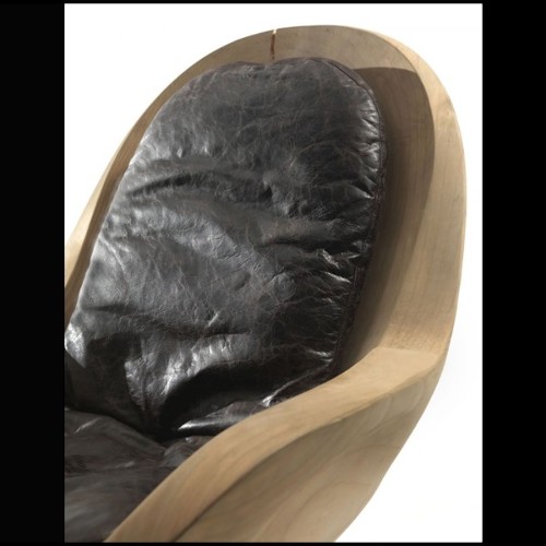 Armchair 154 – Lory Cedar – Light wood – Pacific Compagnie