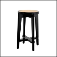Tabouret 24 - Dareau | Black Stool 24- Dareau - Pacific Compagnie.