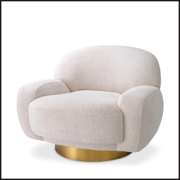Fauteuil Pivotant 24 - Udine | Eichholtz Swivel Chair Udine - Pacific Compagnie.