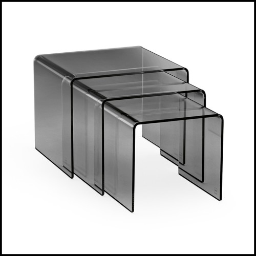 Tables basses 146 - Rialto Tris set de 3 | Side Tables 146- Rialto Tris set of 3 - Display - Pacific Compagnie.