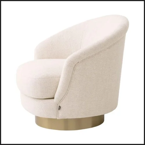Fauteuil Pivotant 24 - Cervo - Cuir - Pacific Compagnie.