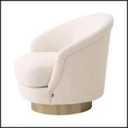 Fauteuil Pivotant 24 - Cervo - Cuir - Pacific Compagnie.