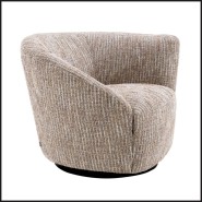Fauteuil Pivotant 24 - Colin droite | Swivel Chair 24 - Colin right - Seated - Pacific Compagnie.
