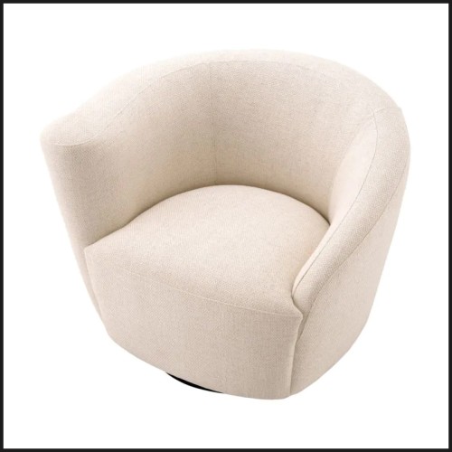 Fauteuil Pivotant 24 - Colin gauche | Swivel Chair 24 - Colin left - Pacific Compagnie.