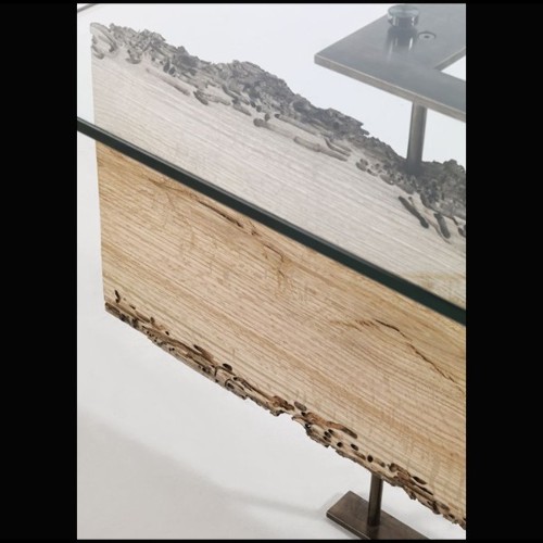 Table 154 - Cornice - Bois massif - Pacific Compagnie.