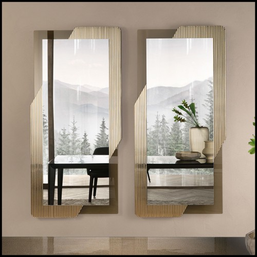 Miroir 146 - Shift rectangular | Wall Rectangular Mirror - Pacific Compagnie.