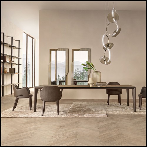 Miroir 146 - Shift rectangular | Miroir 146 - Shift rectangular, chambre - Pacific Compagnie.