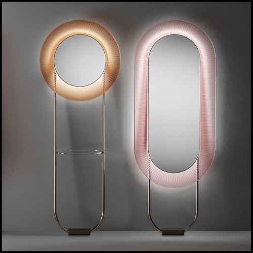 Miroir 146 - Kathleen Round | Bathroom Kathleen Round Mirror - Pacific Compagnie.