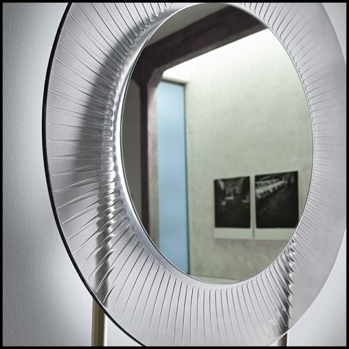 Miroir 146 - Kathleen Round | Circle Kathleen Mirror - Pacific Compagnie.