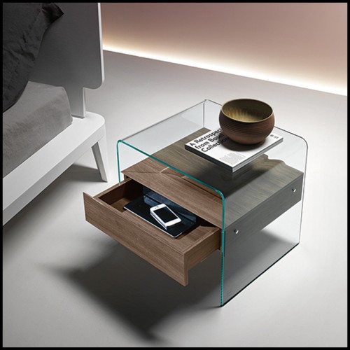 Table de chevet 146 - Rialto Night | Table chevet 146 - Rialto Night, chambre - Pacific Compagnie.