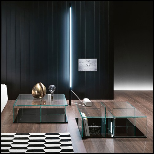 Table basse 146 - Quadra | Table basse 146 - Quadra, moderne - Pacific Compagnie.