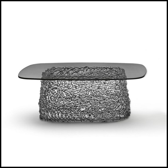 Table basse 146 - Macramé | Table basse 146 - Macramé, artisanale - Pacific Compagnie.