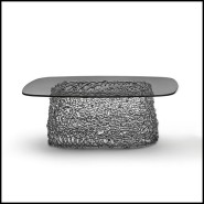 Table basse 146 - Macramé | Low Macramé Coffee Table - Pacific Compagnie.