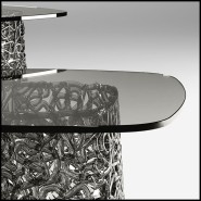 Table basse 146 - Macramé | Macramé Design Table - Pacific Compagnie.