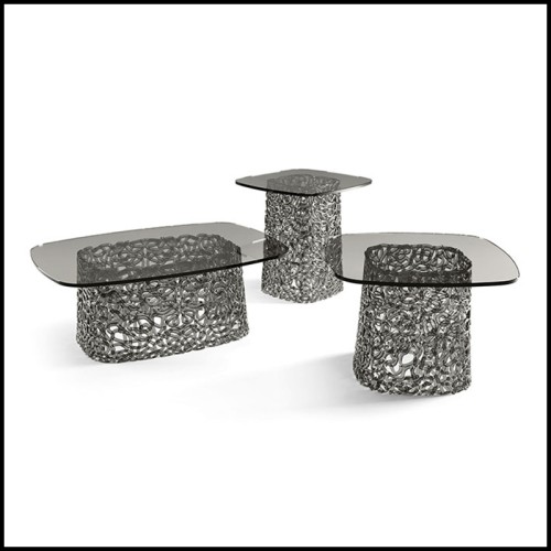 Table basse 146 - Macramé | Table basse 146 - Macramé, design - Pacific Compagnie.