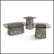 Table basse 146 - Macramé | Woven Macramé Table - Pacific Compagnie.