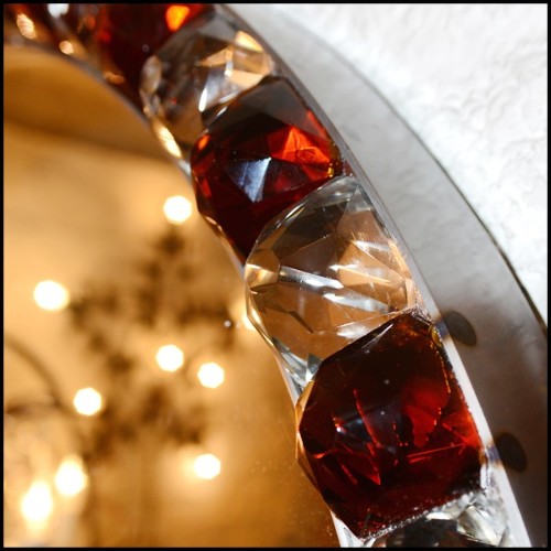 Miroir PC - Diamond - Rouge et blanc - Pacific Compagnie.