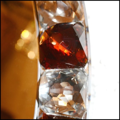 Miroir PC - Diamond - Verre taillé - Pacific Compagnie.