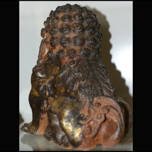 Sculpture PC - Chiens FU - Objets d'art - Pacific Compagnie.