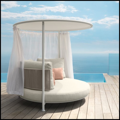 Daybad 214 - Coral | Daybed 214 in Coral - Pacific Compagnie.