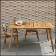 Table de repas 214 - Moon | Elegant Moon Table - Pacific Compagnie.