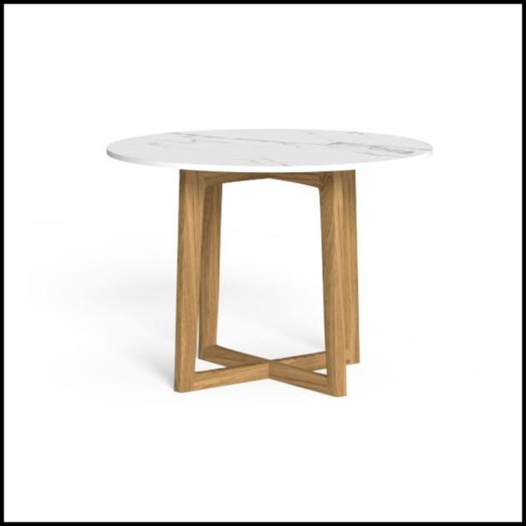 Table de repas 214 - Ever Round | Dining table 214 - Ever Round - Ever round, dining table style - Pacific Compagnie.