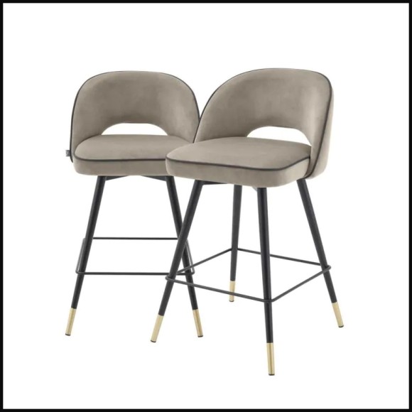 Tabouret de comptoir Cliff 24 - lot de 2