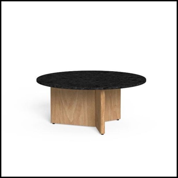 Table basse 214 - Venice Round | Coffee Table 214 - Venice Round - Modern Coffee Table, Venice Style - Pacific Compagnie.