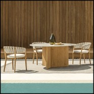 Table de repas 214 - Venice Round | Dining table 214 - Venice Round - Round Dining Table, Venice Range - Pacific Compagnie.