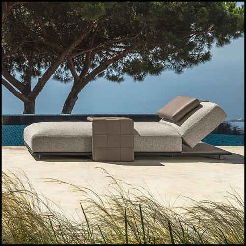 Transat 214 - Tressé | Lounger 214 - Tressé - Tressé lounger, Relax time - Pacific Compagnie.