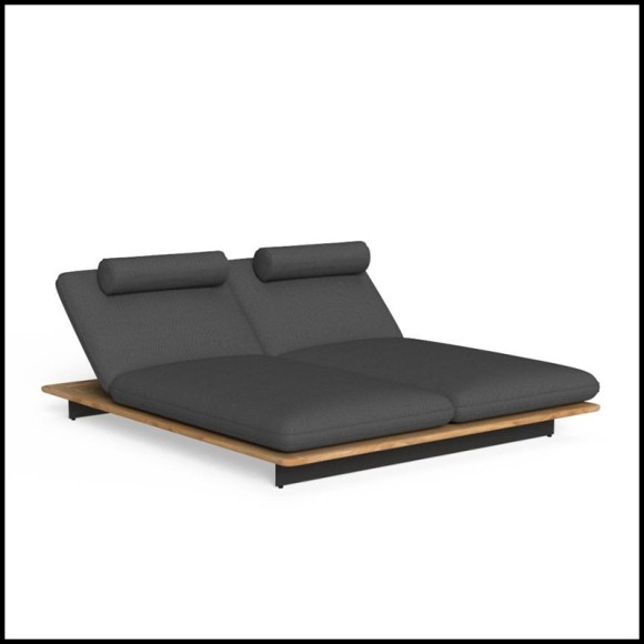 Transat 214 - Venice double | Lounger 214 - Venice double - Venice double, Outdoor Lounger - Pacific Compagnie.