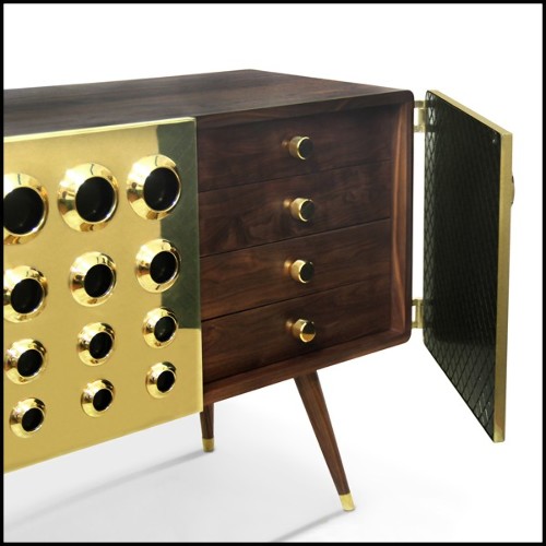 Buffet 157 - Golden Doors - Design luxe - Pacific Compagnie.