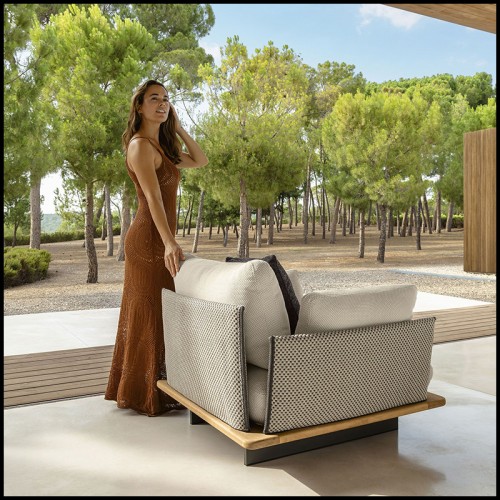 Fauteuil 214 - Venice | Armchair 214 - Venice - Venice, inviting armchair - Pacific Compagnie.