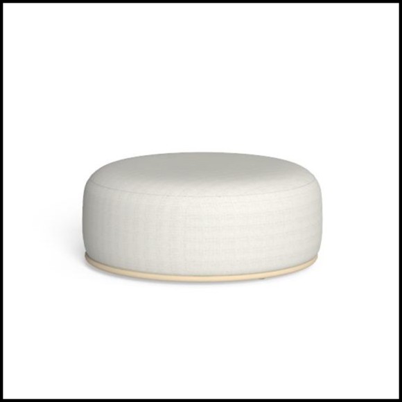 Pouf 214 - Scacco rond - Design Pacific Compagnie.