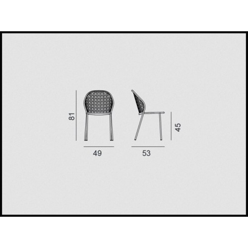 Chair 30 - Brise 23 | Chair 30 - Brise 23 - Brise 23, relaxing chair - Pacific Compagnie.