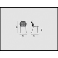 Chair 30 - Brise 23 | Chair 30 - Brise 23 - Brise 23, relaxing chair - Pacific Compagnie.