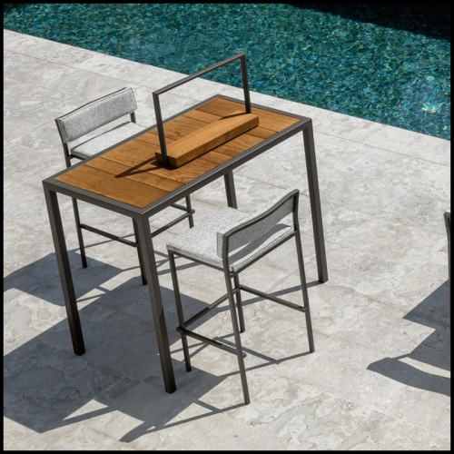 Tabouret de bar 214 - Casilda - Luxe Pacific Compagnie.