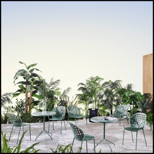 Outdoor Chaise 30 - Brice 24 | Outdoor Chair 30 - Brise 23 - Modern Brice outdoor - Pacific Compagnie.