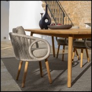 Chaise 214 - Karen | Chair 214 - Karen - Karen dining seating - Pacific Compagnie.