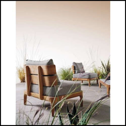 Outdoor Fauteuil 30 - Mediterraneo - Terrasse ensoleillée - Pacific Compagnie.