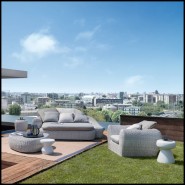 Outdoor Fauteuil 30 - Panda 05 - Style épuré - Pacific Compagnie.